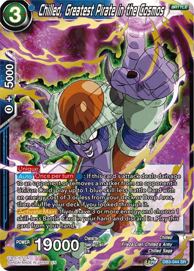 Chilled, Greatest Pirate in the Cosmos [DB3-044]