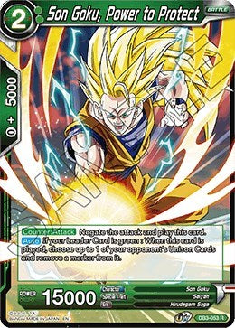 Son Goku, Power to Protect [DB3-053]