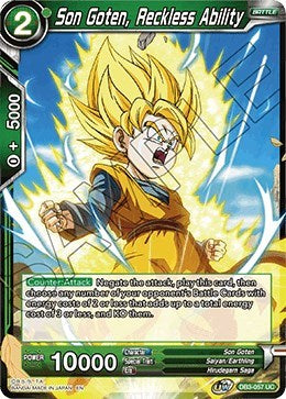 Son Goten, Reckless Ability [DB3-057]
