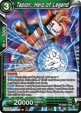 Tapion, Hero of Legend [DB3-066]