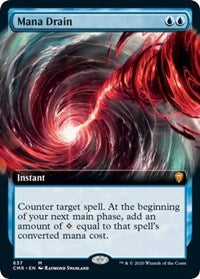 Mana Drain (Extended Art) [Commander Legends]