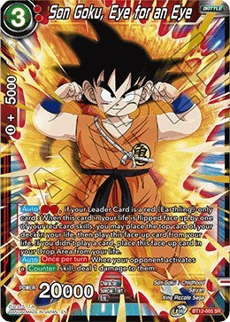 Son Goku, Eye for an Eye [BT12-005]