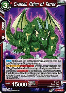Cymbal, Reign of Terror [BT12-021]