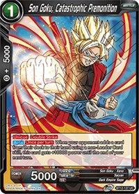 Son Goku, Catastrophic Premonition [BT12-127]