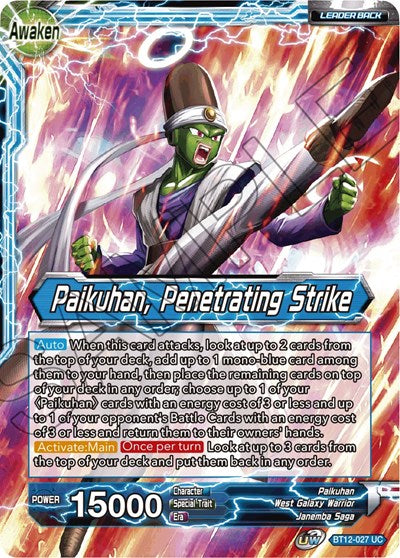 Paikuhan // Paikuhan, Penetrating Strike [BT12-027]