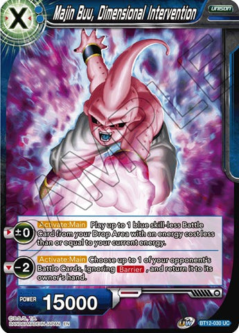 Majin Buu, Dimensional Intervention [BT12-030]