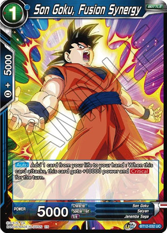 Son Goku, Fusion Synergy [BT12-032]