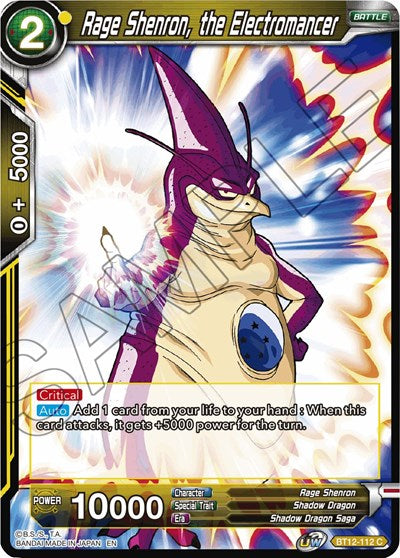 Rage Shenron, the Electromancer [BT12-112]