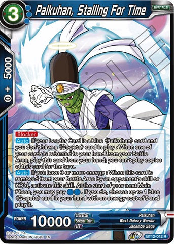 Paikuhan, Stalling for Time [BT12-042]