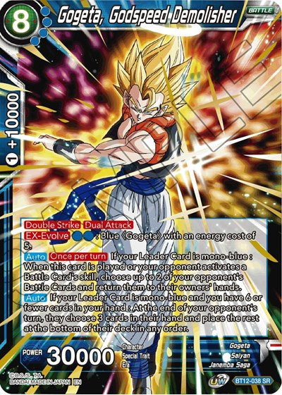 Gogeta, Godspeed Demolisher [BT12-038]