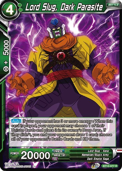 Lord Slug, Dark Parasite [BT12-077]