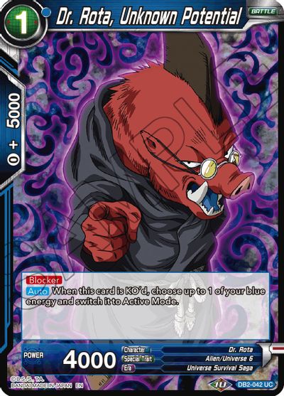 Dr. Rota, Unknown Potential (Reprint) [DB2-042]