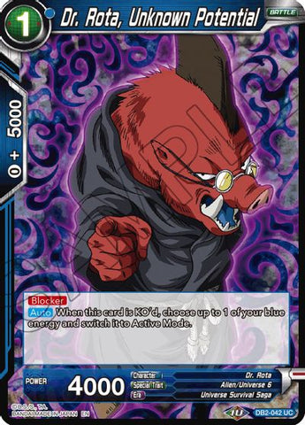 Dr. Rota, Unknown Potential (Reprint) [DB2-042]