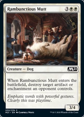 Rambunctious Mutt [Core Set 2021]