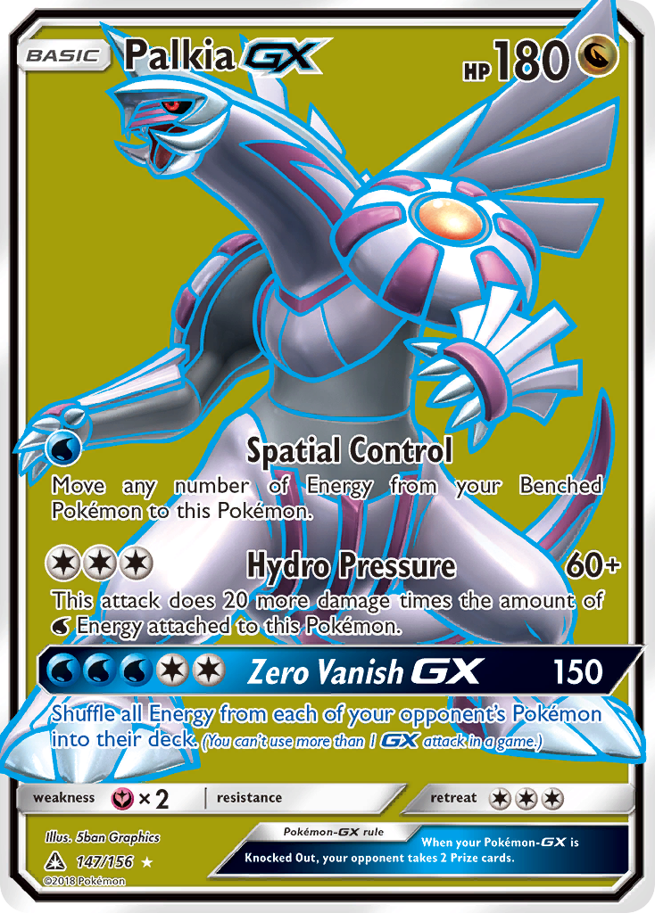 pokemon sun and moon ultra prism card prices Palkia GX (147/156) [Sun & Moon: Ultra Prism]
