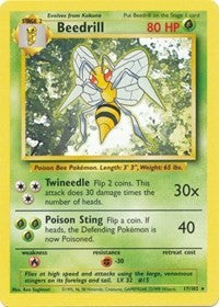 Beedrill (17) [Base Set]