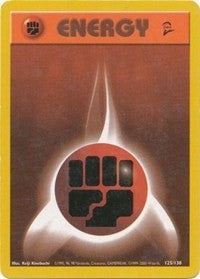 Fighting Energy (125) [Base Set 2]