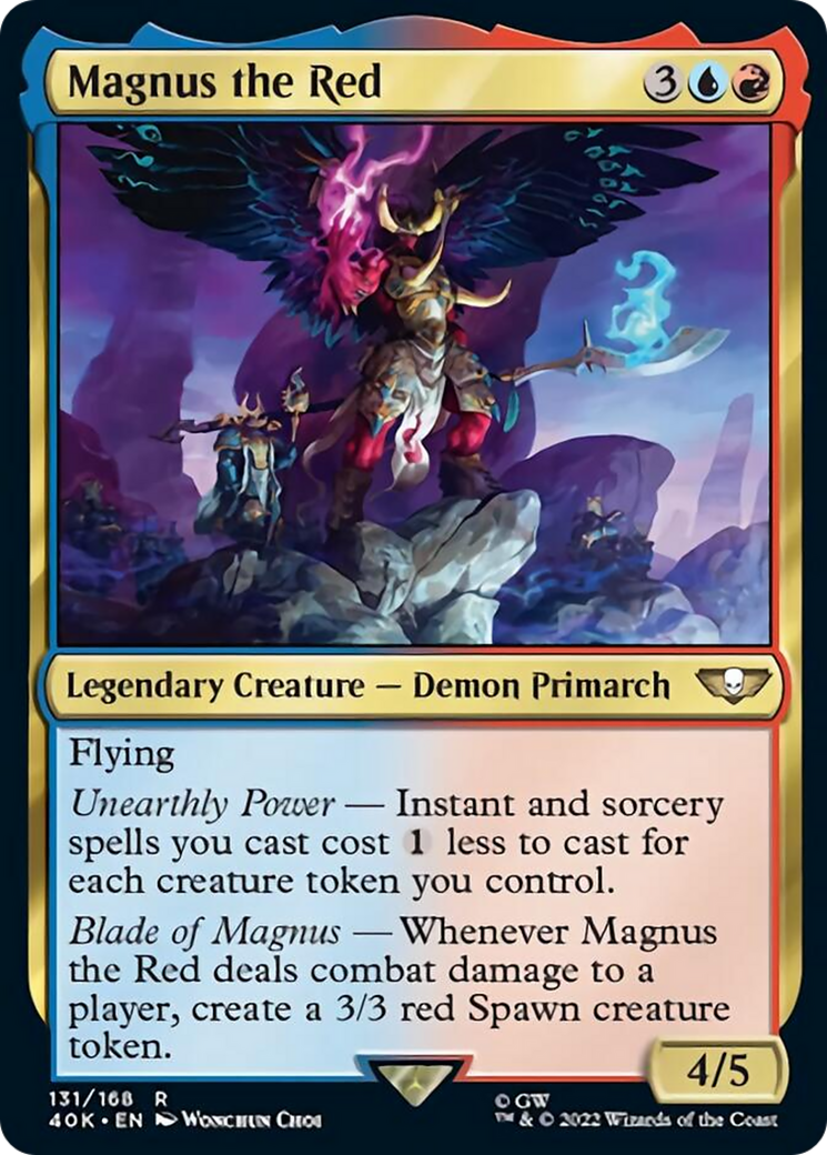 Magnus the Red (Surge Foil) [Universes Beyond: Warhammer 40,000]