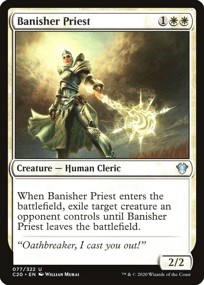 Banisher Priest [Commander 2020]