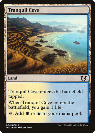 Tranquil Cove [Duel Decks: Blessed vs. Cursed]