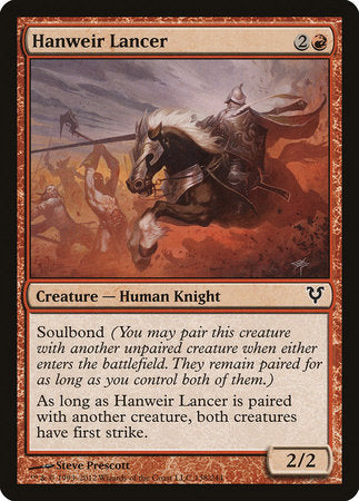 Hanweir Lancer [Avacyn Restored]
