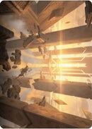 Skyclave Basilica Art Card [Zendikar Rising Art Series]