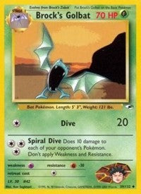 Brock's Golbat (39) [Gym Heroes]