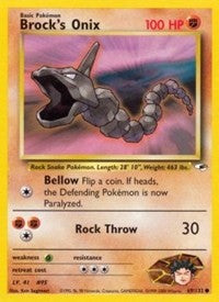 Brock's Onix (69) (69) [Gym Heroes]