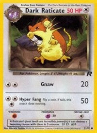 Dark Raticate (51) [Team Rocket]