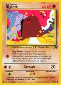 Diglett (52) [Team Rocket]