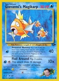 Giovanni's Magikarp (73) [Gym Challenge]