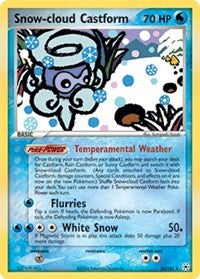 Snow-cloud Castform (25) [Hidden Legends]