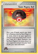 Team Magma Ball (80) [Team Magma vs Team Aqua]