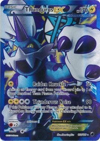 Thundurus EX (Team Plasma) (110 Full Art) (110) [Plasma Freeze]