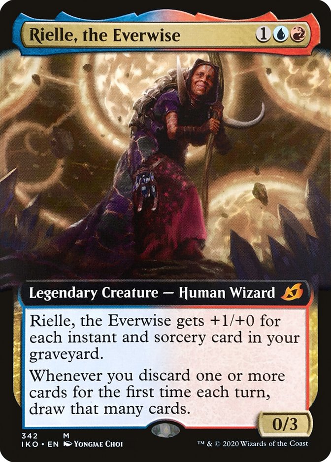 Rielle, the Everwise (Extended Art) [Ikoria: Lair of Behemoths]