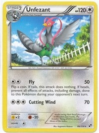 Unfezant (86) [Black and White]