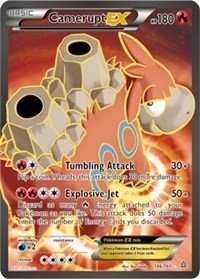 Camerupt EX (146 Full Art) (146) [XY - Primal Clash]