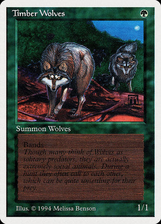 Timber Wolves [Summer Magic / Edgar]