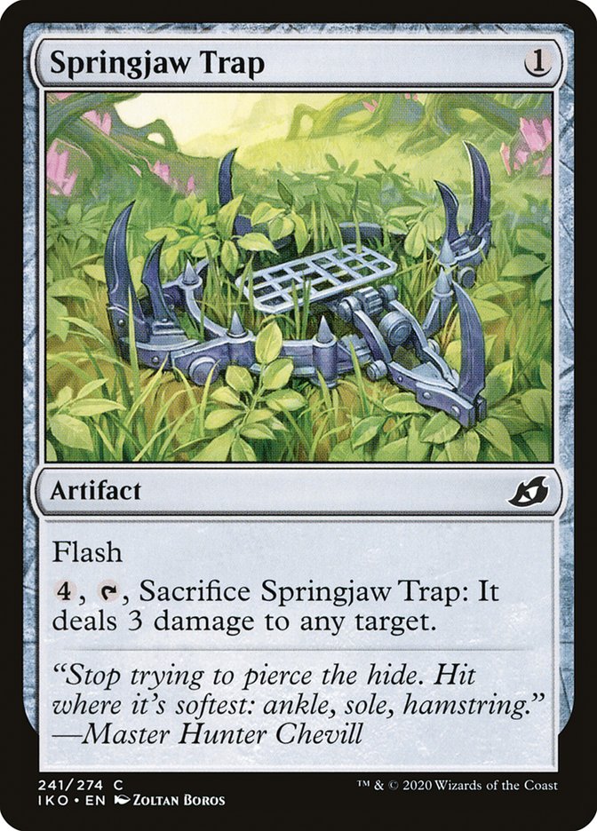 Springjaw Trap [Ikoria: Lair of Behemoths]