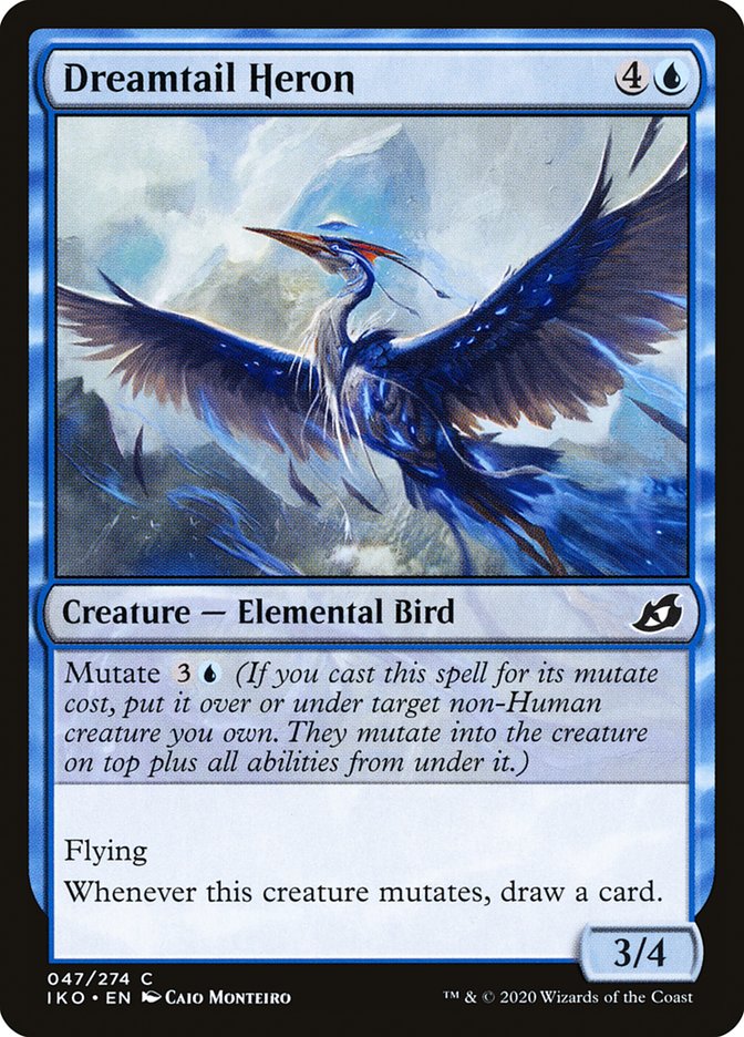 Dreamtail Heron [Ikoria: Lair of Behemoths]