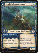 Merfolk Secretkeeper // Venture Deeper (Showcase) [Throne of Eldraine]