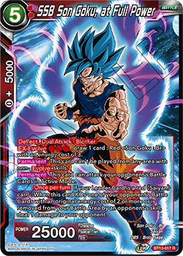 SSB Son Goku, at Full Power (Rare) [BT13-017]