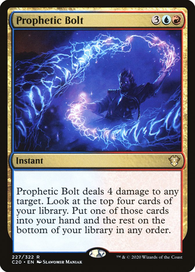 Prophetic Bolt [Commander 2020]