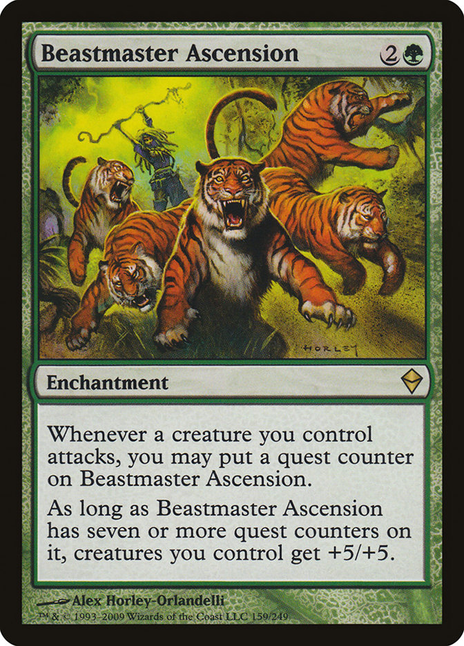 Beastmaster Ascension [Zendikar]
