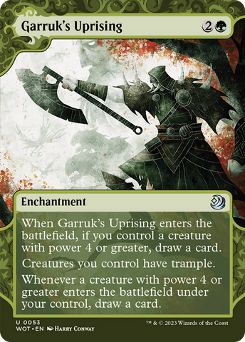 Image 80: Garruk's Uprising [Wilds of Eldraine: Enchanting Tales]