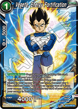 Planet Vegeta BT3-105 UC Foil Dragon Ball Super Card