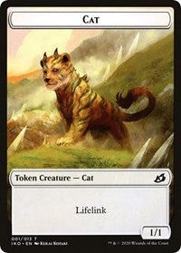 Cat // Human Soldier (005) Double-sided Token [Ikoria: Lair of Behemoths Tokens]