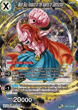 Majin Buu, Assault of the Agents of Destruction (Super Rare) [BT13-034]